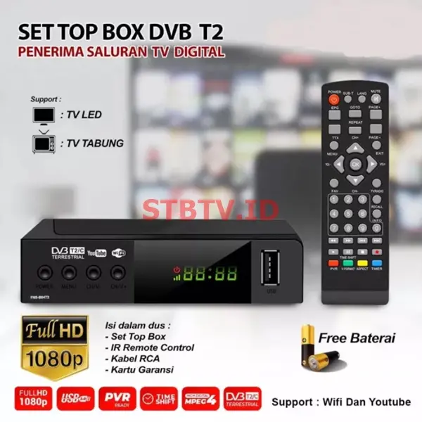 Review STB Gotama Set Top Box TV Digital