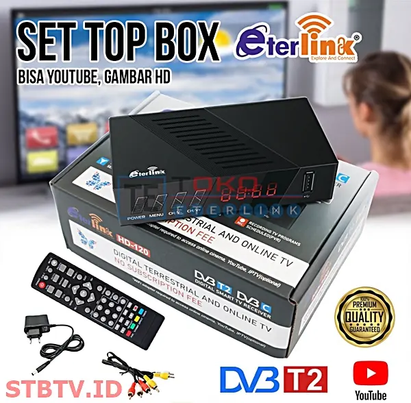 Review Set Top Box Eterlink HD-120 DVB-T2 DVB-C