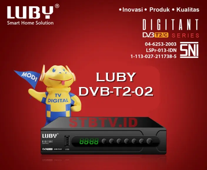 Spesifikasi Review STB LUBY DVB-T2 02 Lengkap