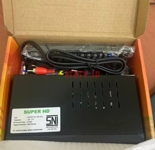 Spesifikasi Set Top Box Super HD 168 Harimau Lengkap New